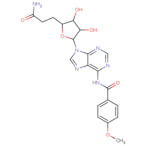 Chemical structure of BindingDB Monomer ID 85617
