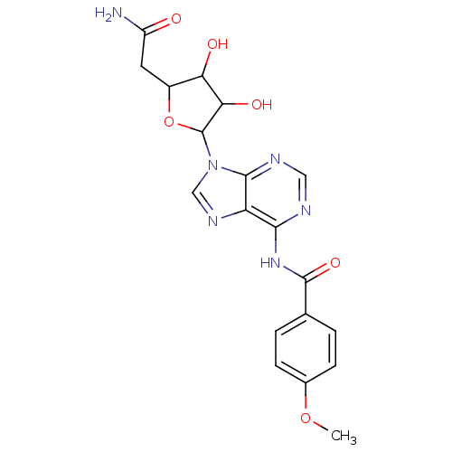Chemical structure of BindingDB Monomer ID 85620