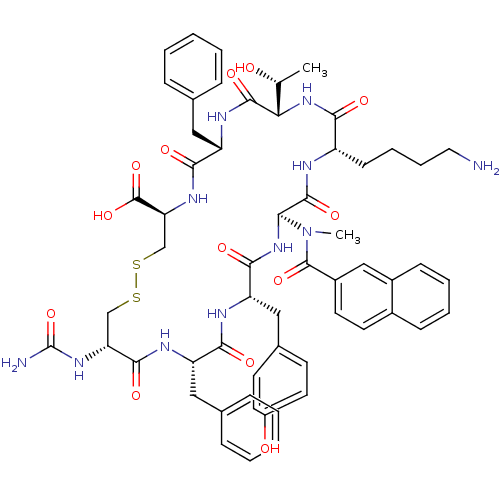Chemical structure of BindingDB Monomer ID 85725