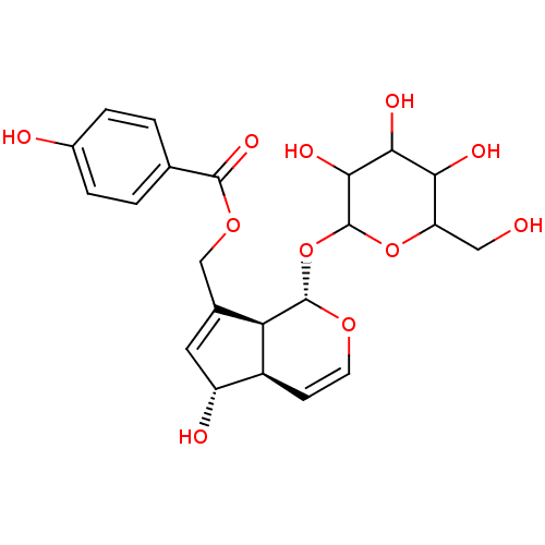 Chemical structure of BindingDB Monomer ID 86086