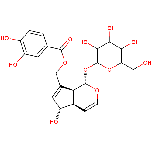 Chemical structure of BindingDB Monomer ID 86087