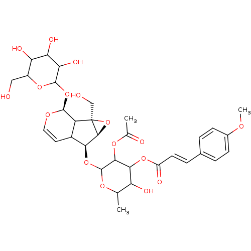 Chemical structure of BindingDB Monomer ID 86092