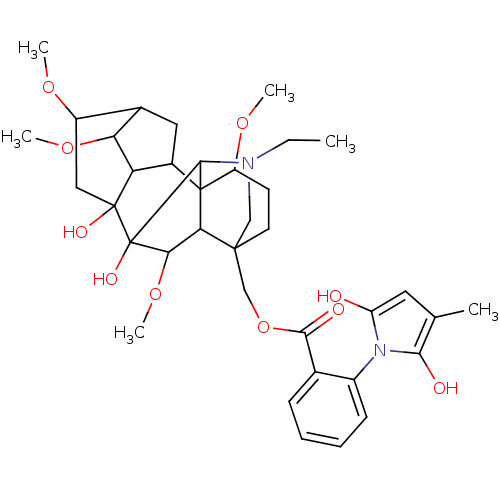 Chemical structure of BindingDB Monomer ID 86309