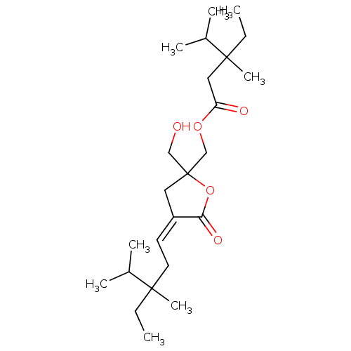 Chemical structure of BindingDB Monomer ID 86435
