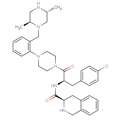 Chemical structure of BindingDB Monomer ID 86684