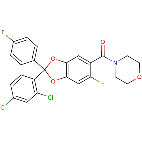 Chemical structure of BindingDB Monomer ID 86984