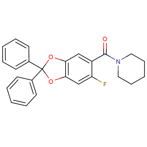 Chemical structure of BindingDB Monomer ID 86986