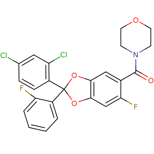 Chemical structure of BindingDB Monomer ID 86995