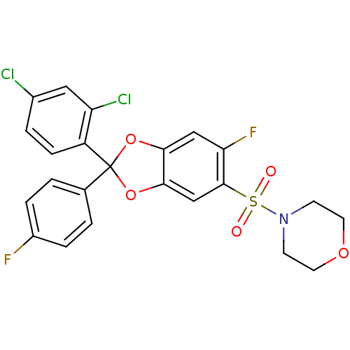 Chemical structure of BindingDB Monomer ID 87009