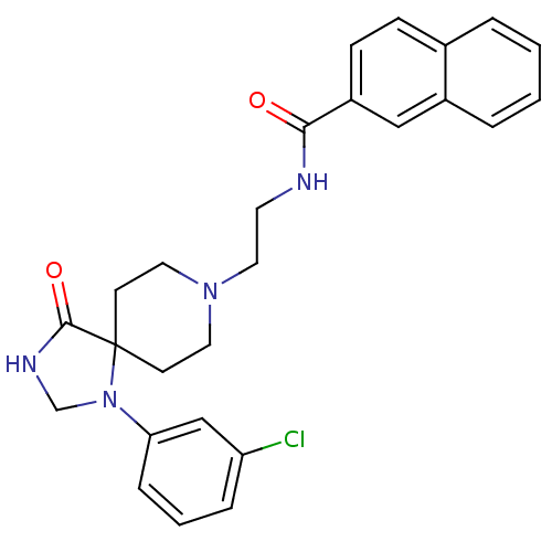 Chemical structure of BindingDB Monomer ID 87145