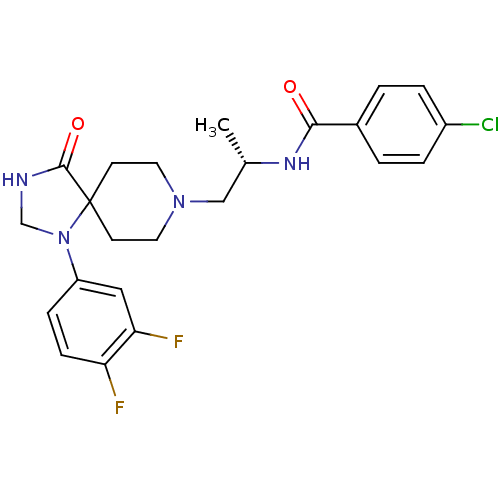 Chemical structure of BindingDB Monomer ID 87156