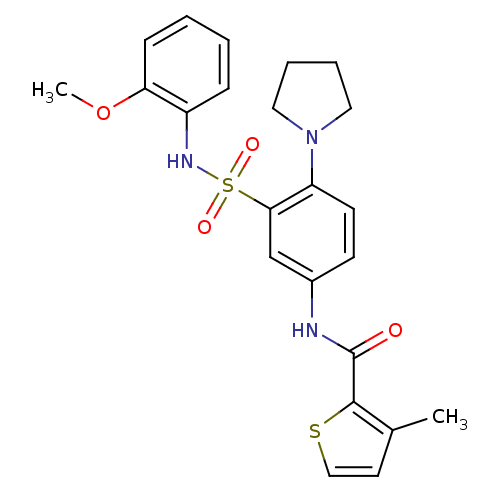 Chemical structure of BindingDB Monomer ID 88754