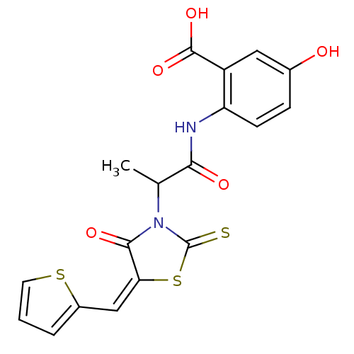 Chemical structure of BindingDB Monomer ID 88799