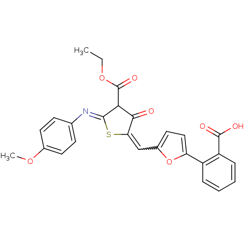 Chemical structure of BindingDB Monomer ID 88841