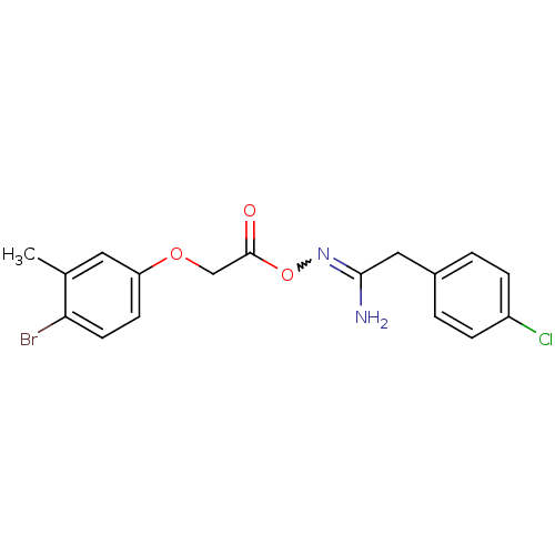 Chemical structure of BindingDB Monomer ID 89056
