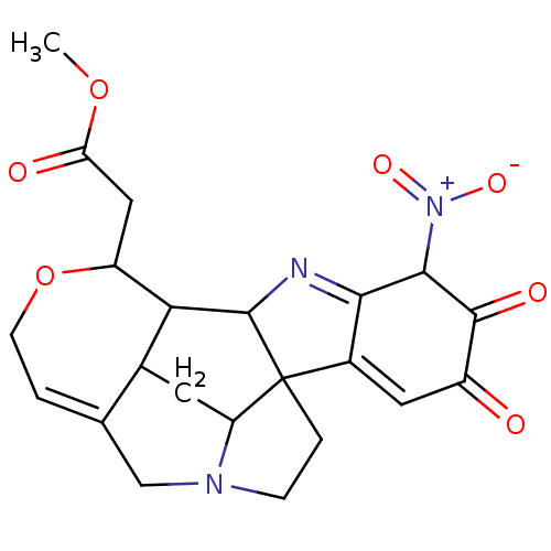 Chemical structure of BindingDB Monomer ID 89219