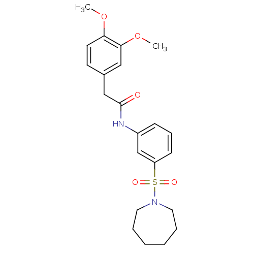 Chemical structure of BindingDB Monomer ID 89295