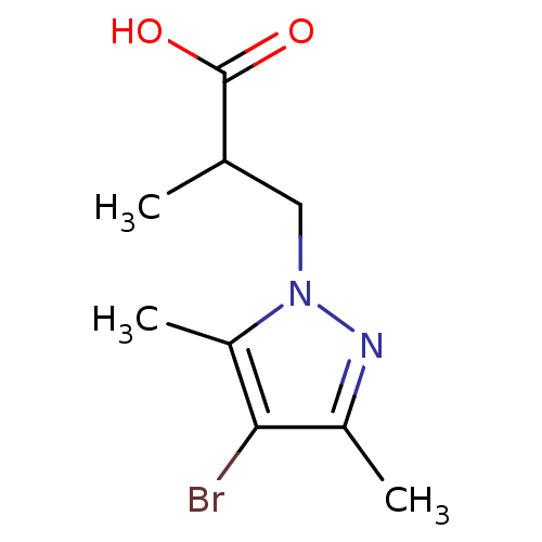 Chemical structure of BindingDB Monomer ID 89489