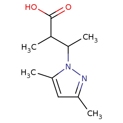 Chemical structure of BindingDB Monomer ID 89490