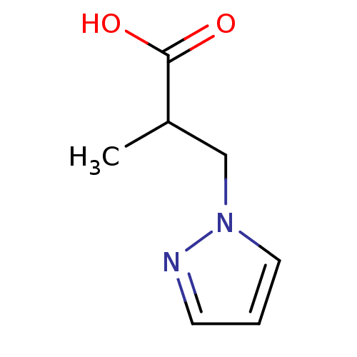 Chemical structure of BindingDB Monomer ID 89491