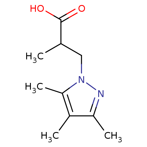 Chemical structure of BindingDB Monomer ID 89501