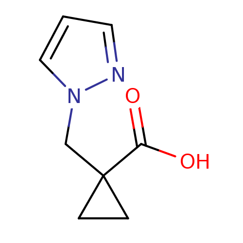 Chemical structure of BindingDB Monomer ID 89505