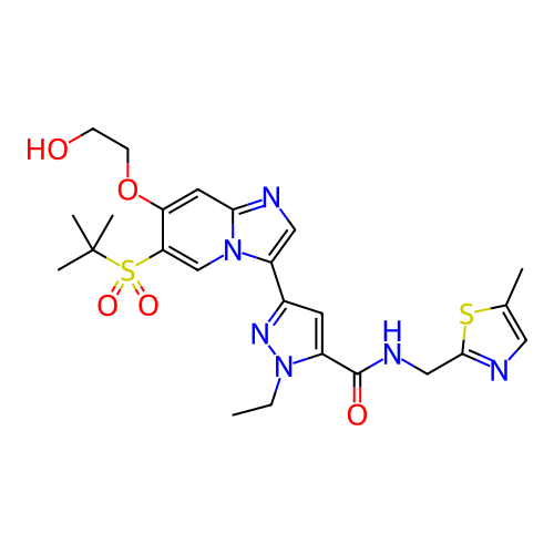Chemical structure of BindingDB Monomer ID 801300