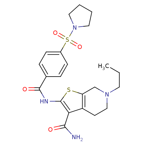 Chemical structure of BindingDB Monomer ID 91147