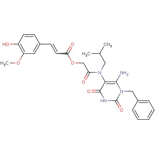 Chemical structure of BindingDB Monomer ID 91192