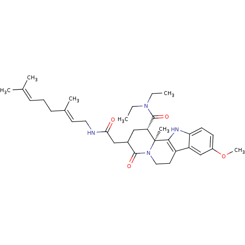 Chemical structure of BindingDB Monomer ID 91366