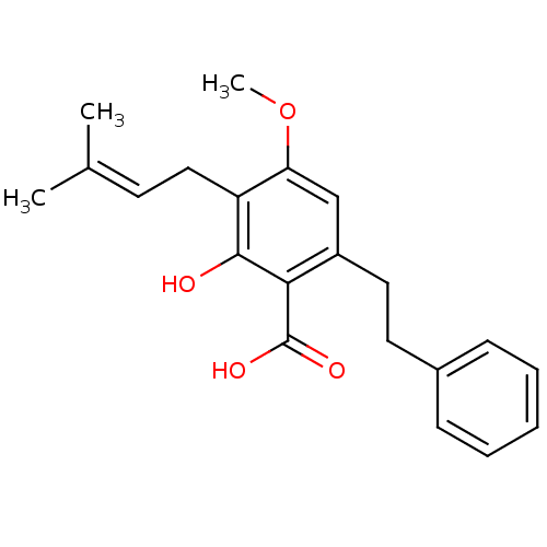 Chemical structure of BindingDB Monomer ID 91427