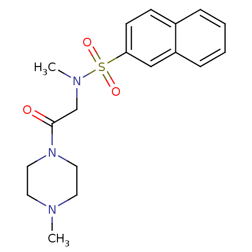 Chemical structure of BindingDB Monomer ID 91755