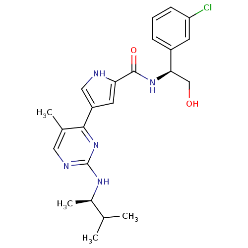 Chemical structure of BindingDB Monomer ID 92156