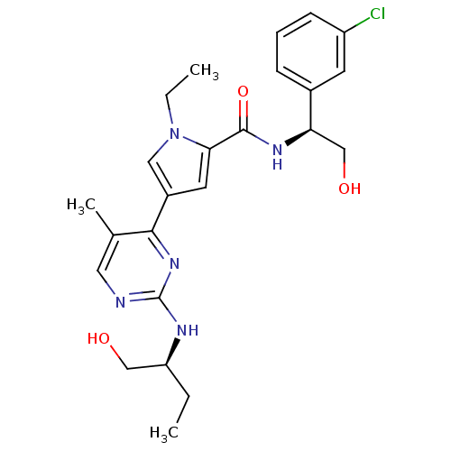 Chemical structure of BindingDB Monomer ID 92216
