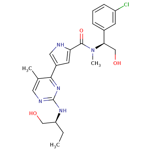 Chemical structure of BindingDB Monomer ID 92240