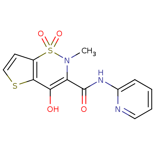 Chemical structure of BindingDB Monomer ID 92332