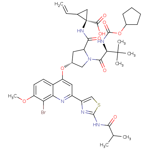 Chemical structure of BindingDB Monomer ID 92407