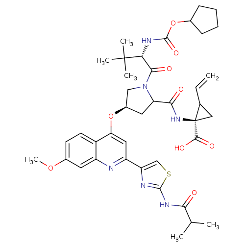 Chemical structure of BindingDB Monomer ID 92408