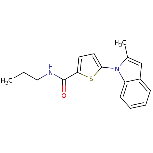 Chemical structure of BindingDB Monomer ID 92604