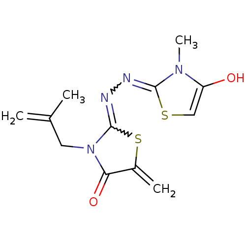 Chemical structure of BindingDB Monomer ID 92633