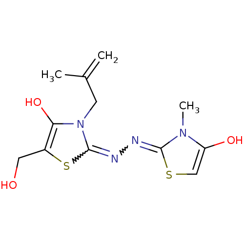 Chemical structure of BindingDB Monomer ID 92639