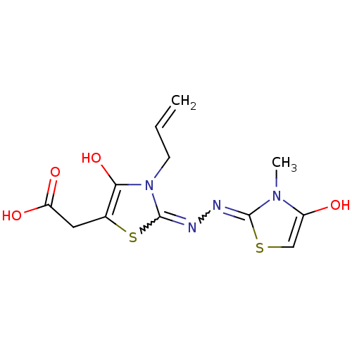 Chemical structure of BindingDB Monomer ID 92640