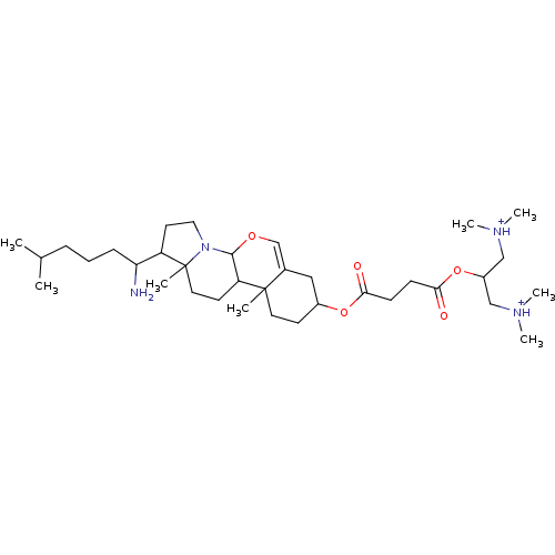 Chemical structure of BindingDB Monomer ID 92975
