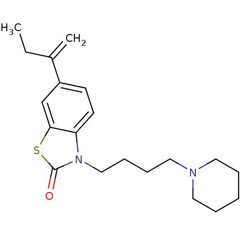 Chemical structure of BindingDB Monomer ID 93156