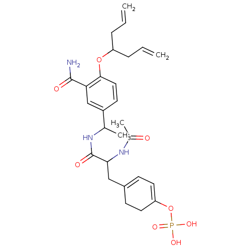 Chemical structure of BindingDB Monomer ID 93191