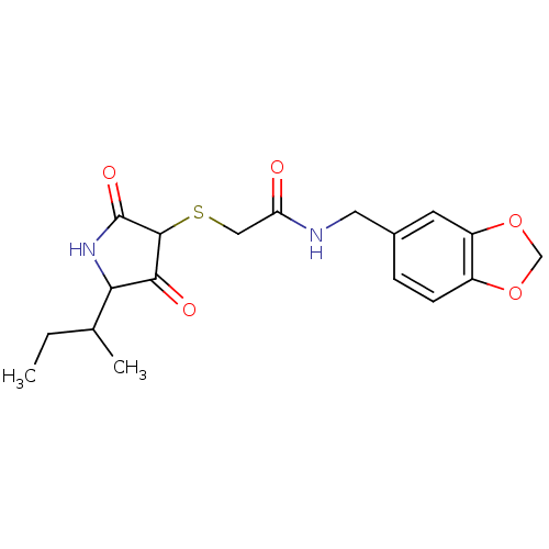 Chemical structure of BindingDB Monomer ID 93270