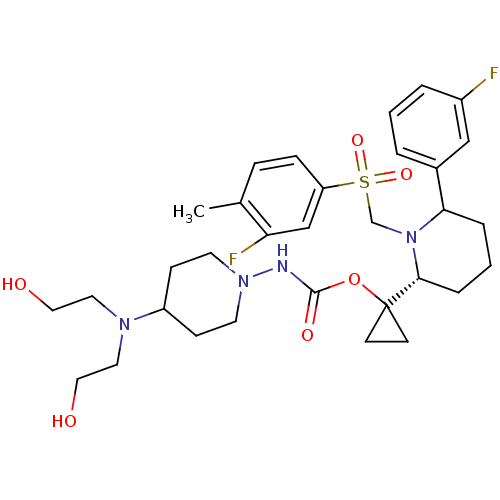 Chemical structure of BindingDB Monomer ID 93327