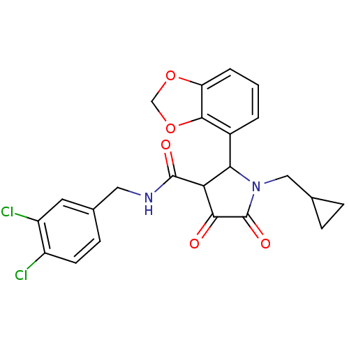 Chemical structure of BindingDB Monomer ID 93349