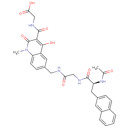 Chemical structure of BindingDB Monomer ID 93425