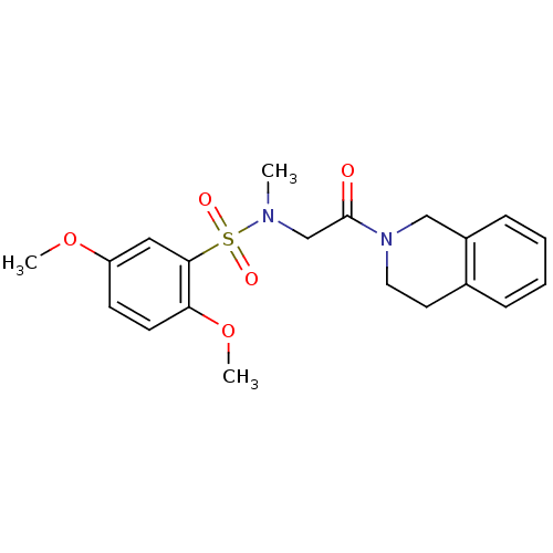 Chemical structure of BindingDB Monomer ID 93649